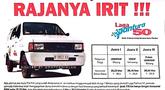 Isuzu pernah mengadakan perlombaan irit-iritan bahan bakar Panther dengan rute Jakarta-Surabaya. (Source: Instagram/@rayuaniklan)