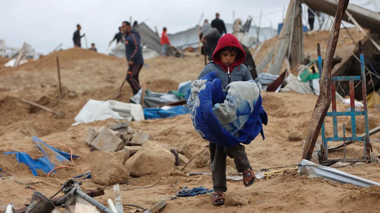 FOTO: Serangan Israel Kembali Renggut Nyawa Warga Sipil Gaza