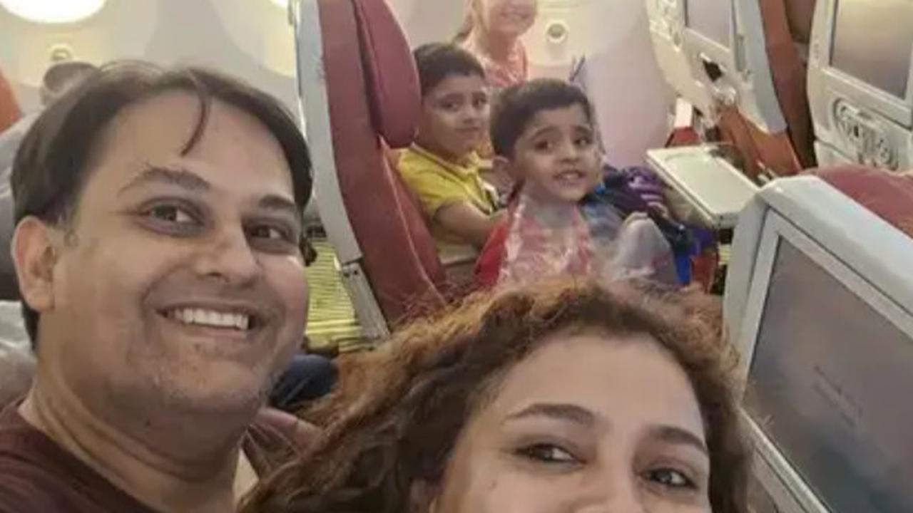 Dr. Pratik Joshi dan Dr. Komi Vyas, bersama ketiga anak mereka, meninggal dalam kecelakaan penerbangan Air India tak lama setelah lepas landas dari Ahmedabad.