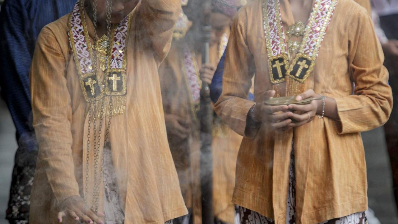 Perayaan Natal dalam balutan nuansa Jawa di Gereja Ganjuran Yogyakarta