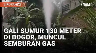 Semburan gas muncul di Desa Pasirlaja, Sukaraja, Kabupaten Bogor, Jawa Barat. Insiden kemunculan gas berawal dari penggalian sumur air pada Rabu (11/10/2023) sore. Pekerja menggali sumur sedalam 130 meter hingga kemudian gas muncul.