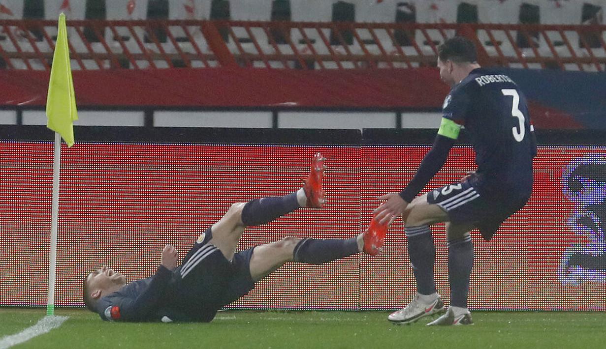 FOTO: Taklukkan Serbia Lewat Adu Penalti, Skotlandia Lolos ...