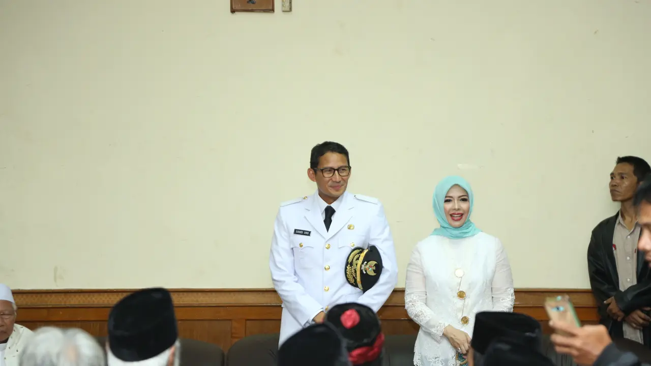 Anies Baswedan - Sandiaga Uno di Sunda Kelapa