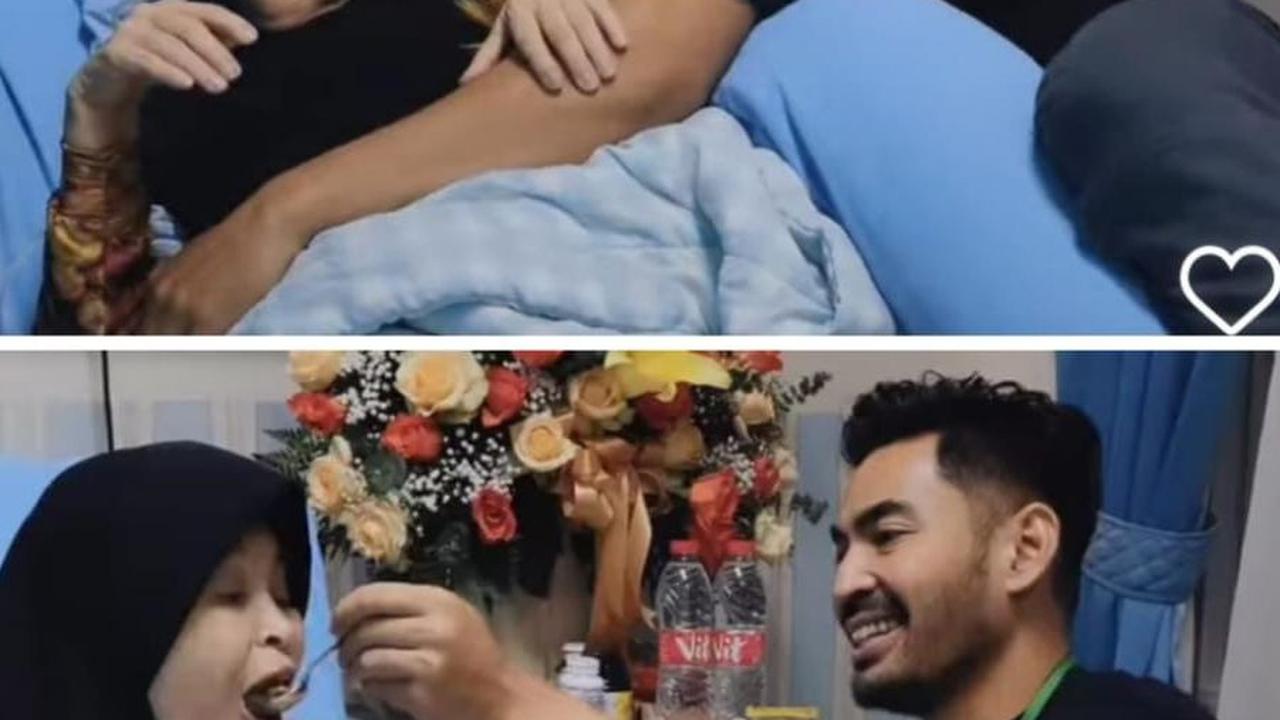 Momen Robby Purba Rawat Ibunya yang Sakit, Netizen 'Baktimu Membawa Barokah