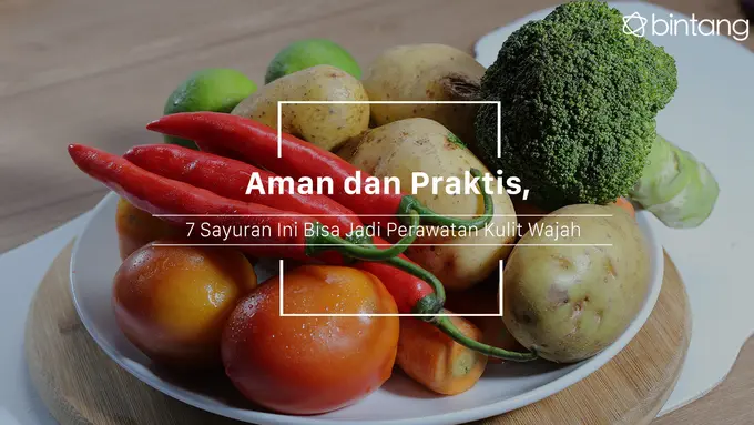 Aman dan Praktis, 7 Sayuran Ini Bisa Jadi Perawatan Kulit Wajah