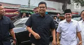 Wali Kota Medan, Bobby Nasution menyambangi kantor Dewan Pimpinan Pusat Partai Kebangkitan Bangsa (DPP PKB) di Menteng, Jakarta Pusat, Selasa (4/6/2024). (Liputan6.com/Angga Yuniar)