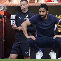Skuad asuhan Ruben Amorim harus menerima kekalahan 0-1 dalam laga perdana mereka di Liga Inggris musim 2025/2026. (AP Photo/Dave Thompson)