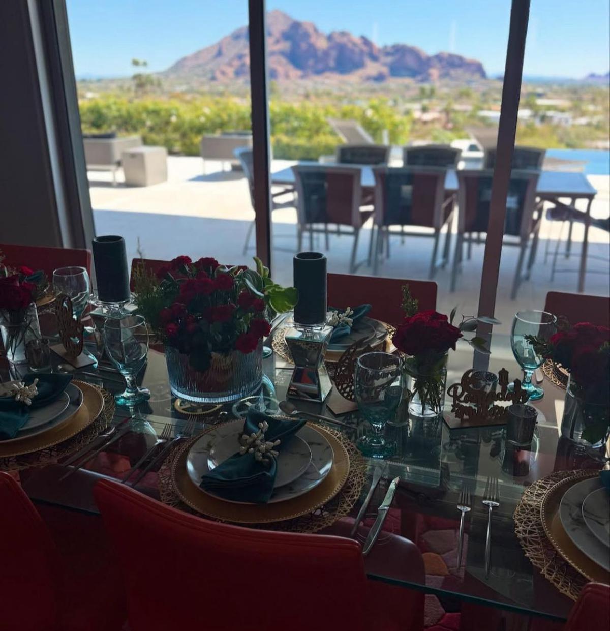 5 Potret Farah Quinn Berbuka Puasa Bareng Keluarga di Arizona, Es Teler Jadi Menu Andalan