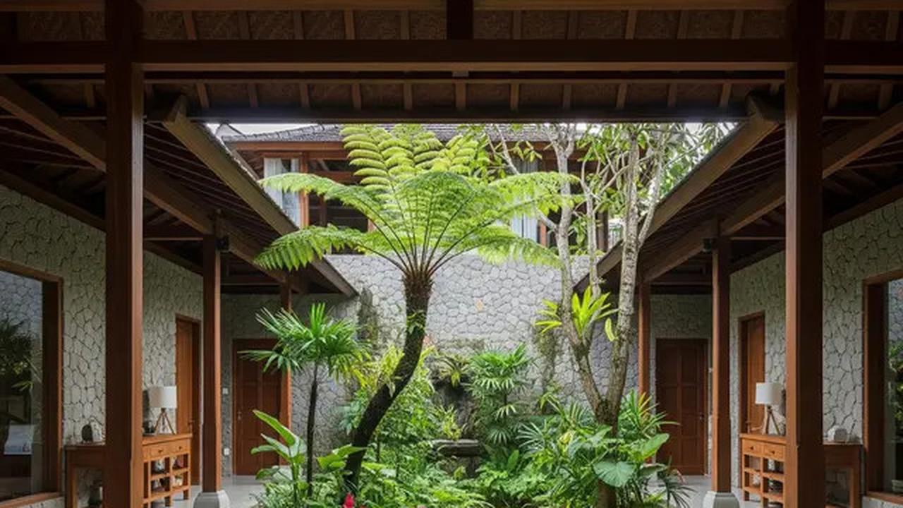 7 Desain Rumah Sederhana Tapi Mewah Ala Villa Bali yang Harmonis dan Estetik, Bisa Ditiru