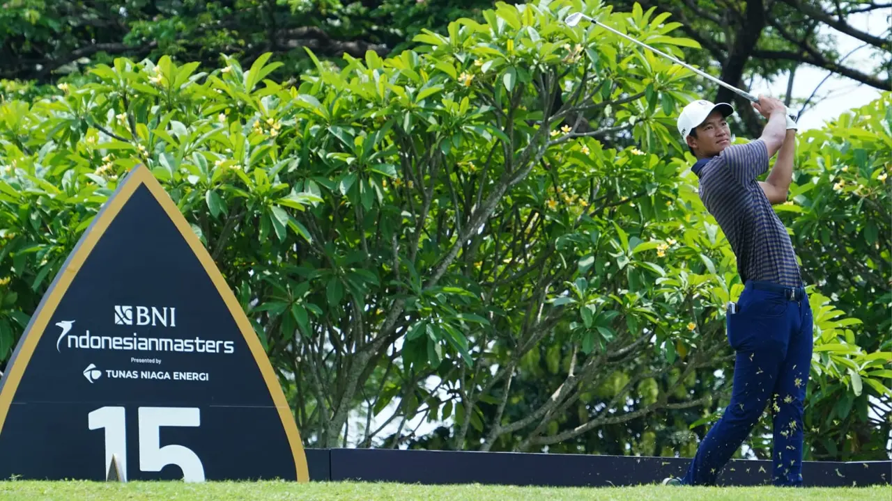 David Puig Currius mampu melesat di putaran 3 BNI Indonesian Masters presented by TNE 2023.