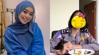 Sosok polwan yang viral disebut mirip Lesty Kejora. (Instagram/@lestykejora/YouTube/Diary Venus & Xpica)