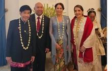 Cantik dan Awet Muda, Potret Kartika Sari Dewi Soekarno Berkebaya Biru Hadiri HUT RI di Istana