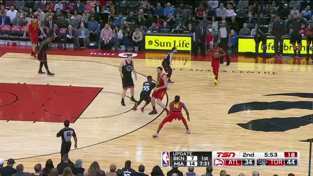 VIDEO : GAME RECAP NBA 2017-2018, Raptors 111 vs Hawks 98