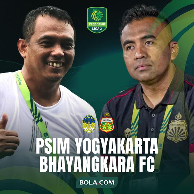 Pegadaian Liga 2 - PSIM Yogyakarta Vs Bhayangkara FC - Duel Pelatih