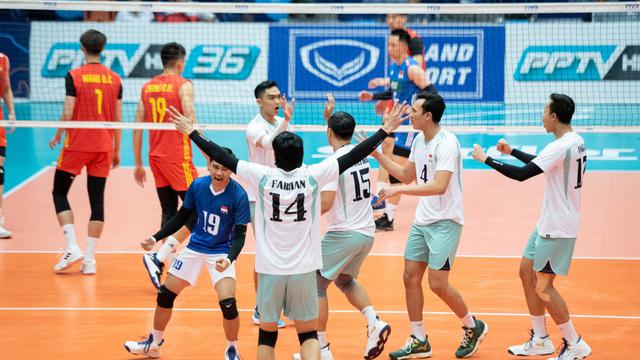 Timnas voli putra Indonesia - Asian Men's Volleyball Champions 2023 - Bola Voli