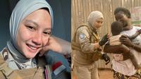 6 Pesona Briptu Hikma Nur Syafa, Polwan Cantik yang Kini Bertugas di Afrika (sumber: Instagram.com/hikmanursyaa)