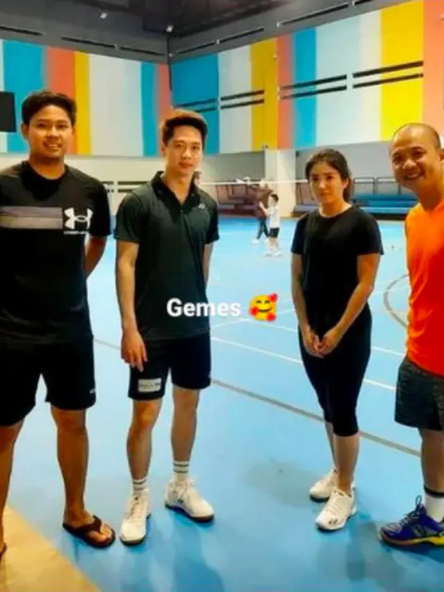 Jarang Terekspos, 9 Potret Kebersamaan Kevin Sanjaya dan Valencia Tanoe