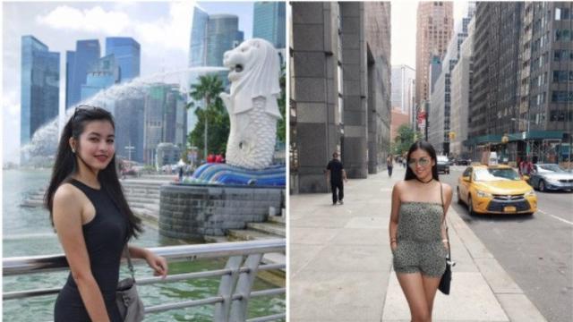 Transformasi gadis Filipina (Facebook Alexis Corbi)