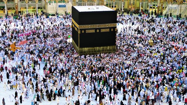 Ilustrasi haji, umrah, Makkah