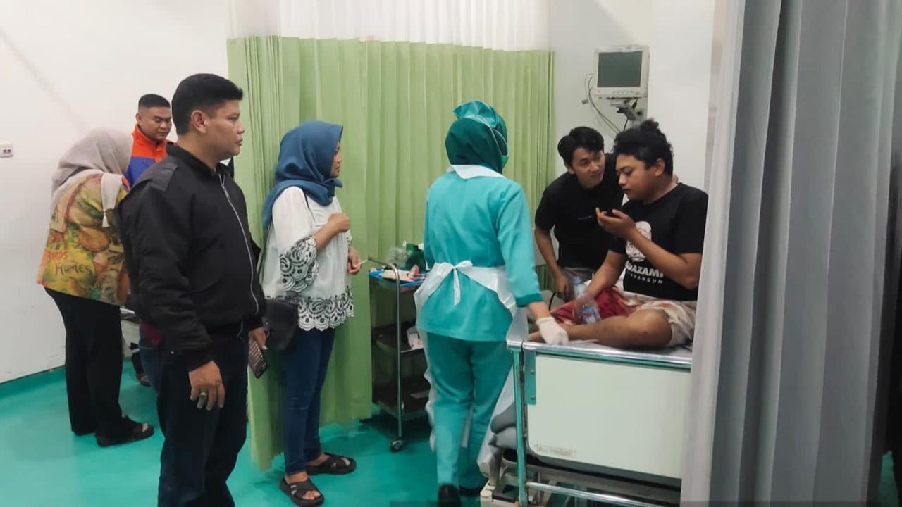 Pegawai BPBD dan Tukang Parkir Dibacok Rombongan Konvoi Persib Juara
