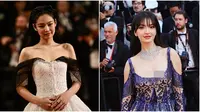 Jennie BLACKPINK dan Raline Shah menghadiri&nbsp;Festival Film Cannes 2023, 22 Mei 2023. (LOIC VENANCE/AFP dok. PR)
