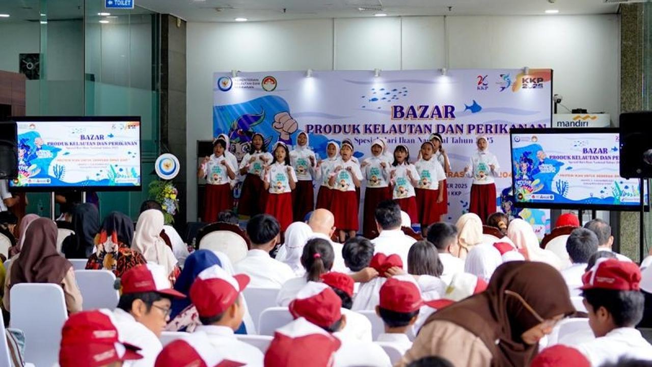 KKP Ajak Masyarakat Tingkatkan Konsumsi Ikan untuk Wujudkan Generasi Emas 2045
