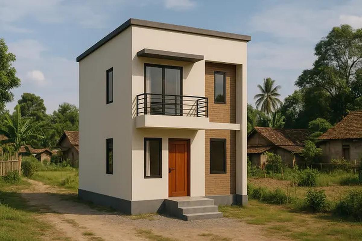 8 Model Rumah 6x9 di Kampung 2 Lantai yang Tampak Mewah Tapi Murah, Cocok untuk Keluarga Modern