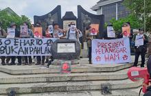 Aktivis di Yogyakarta Gelar Aksi Tolak Soeharto Jadi Pahlawan Nasional