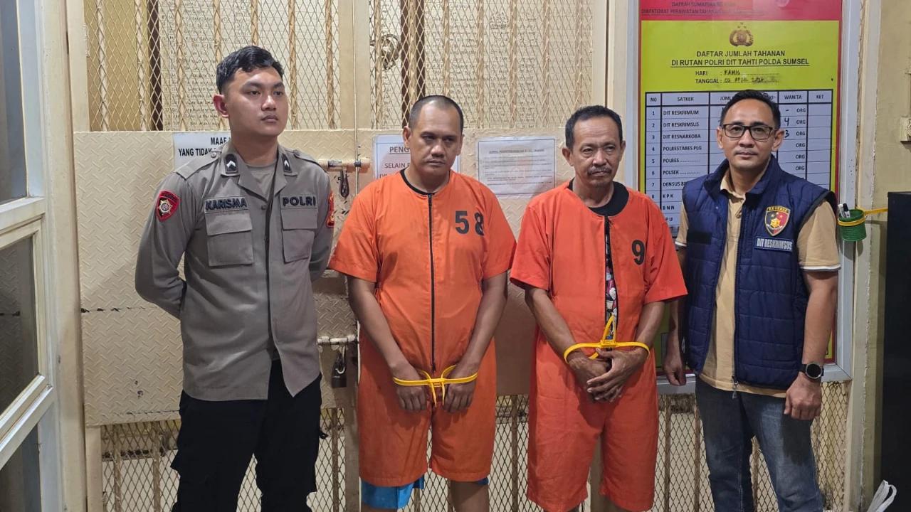 Polda Sumsel Ringkus 3 Pemodal 11 Sumur Minyak Ilegal yang Terbakar Hebat di Musi Banyuasin