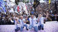 Kampanye akbar Bobby Nasution dan Surya yang mengedepankan politik riang gembira