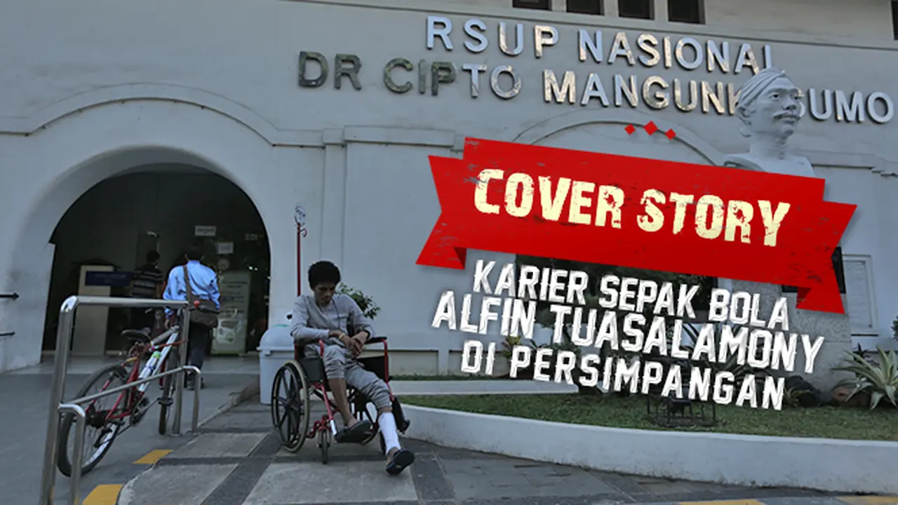 COVER STORY : Karier Sepak Bola Alfin Tuasalamony di Persimpangan