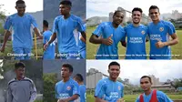 Sembilan pemain baru Semen Padang yang siap jadi idola baru publik urang awak. (Bola.com/Arya Sikumbang)