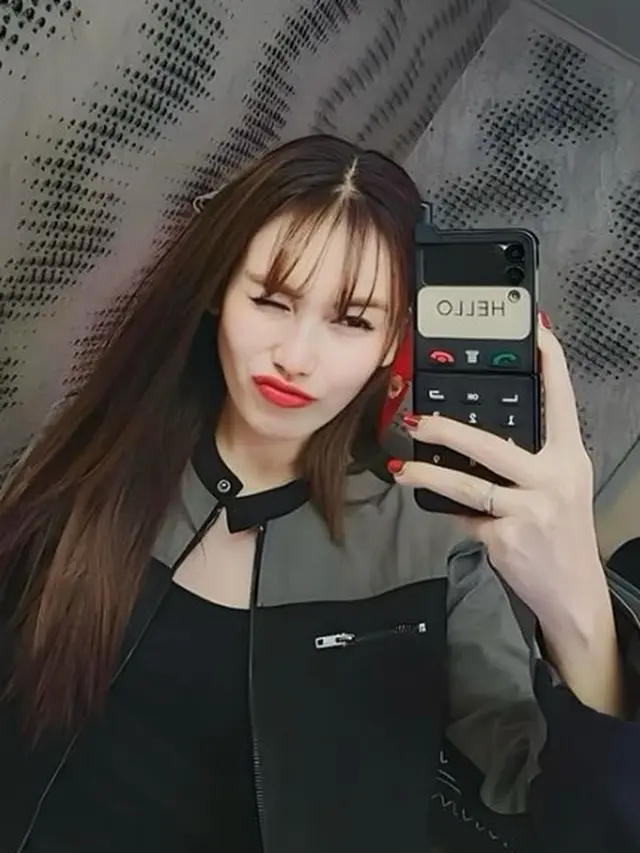 Ayu Ting Ting bergaya ala Idol Kpop [Instagram/ayutingting92]