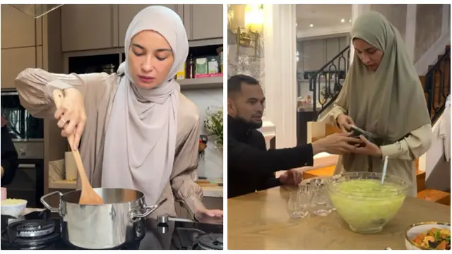 6 Potret Ramadan Pertama Keluarga Shireen Sungkar, Bagikan Momen Sahur hingga Berbuka