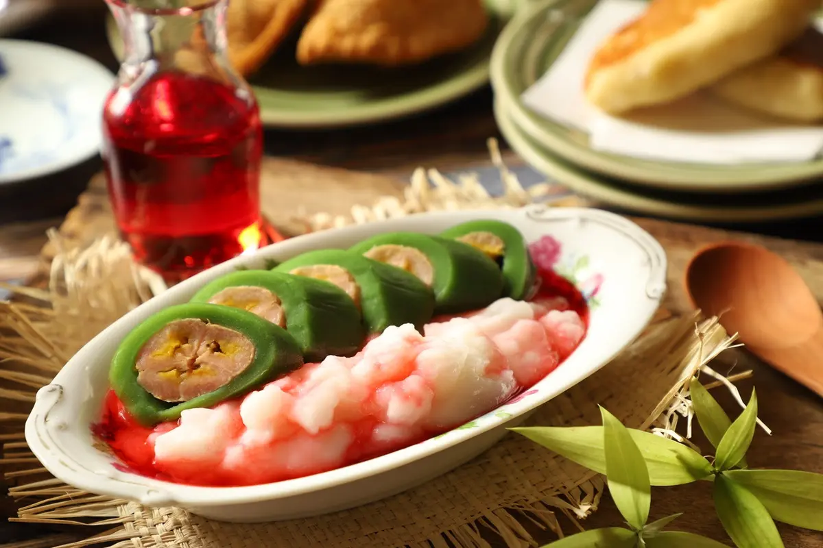 es pisang ijo
