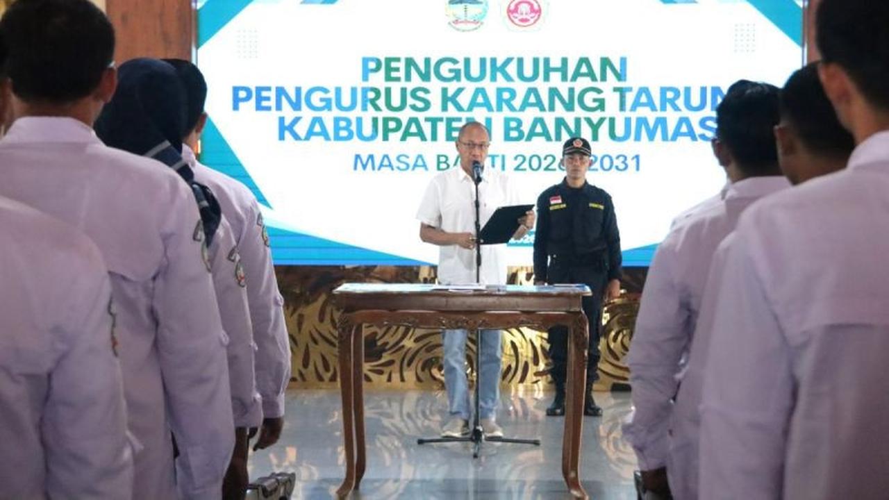 Bupati Banyumas Dorong Peran Karang Taruna Atasi Persoalan Sosial, Tekankan Adaptasi Teknologi