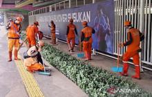 Pembersihan Massal Kolong Flyover Pasar Rebo: Siap Sambut Fasilitas Olahraga Baru