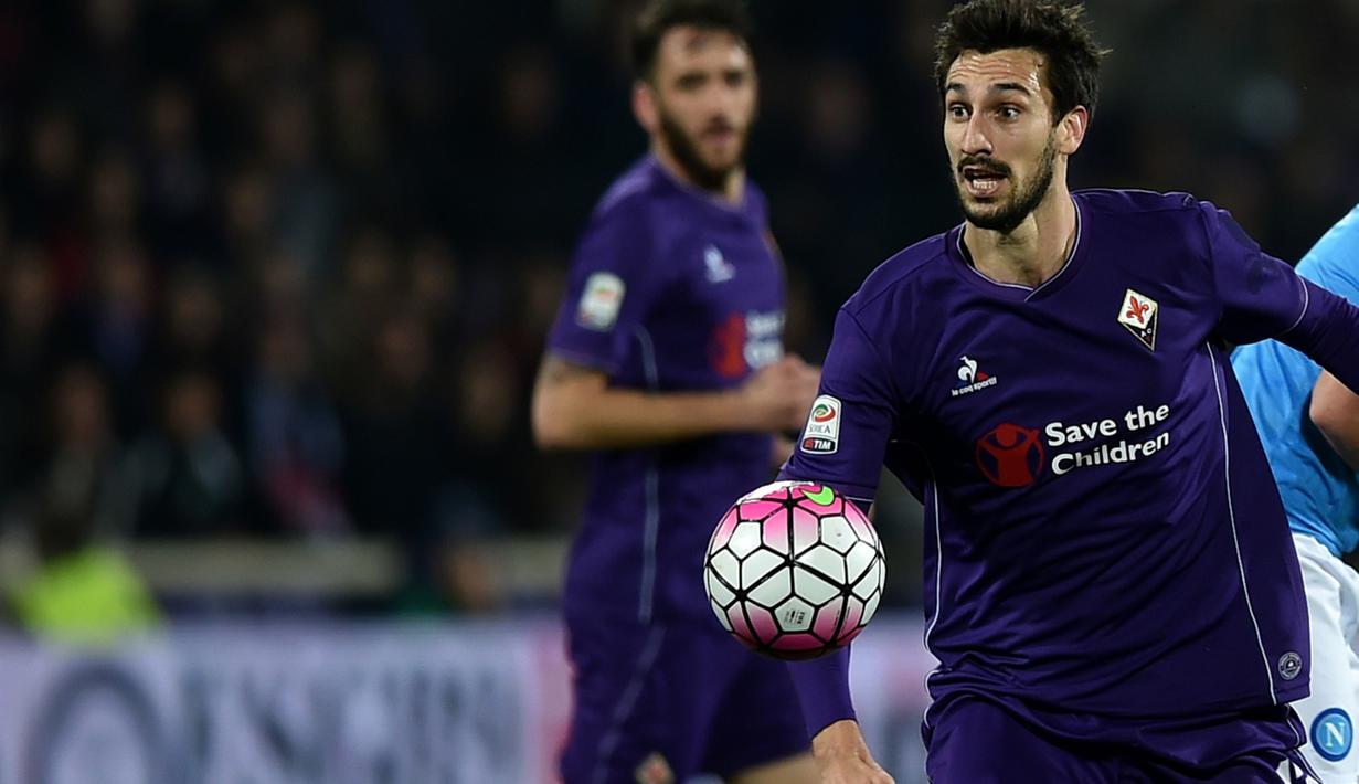 10 tahun berkarier di Serie A, Davide Astori mengoleksi 289 pertandingan dan mencetak tujuh gol, serta lima assist.  (AFP/Alberto Pizzoli)