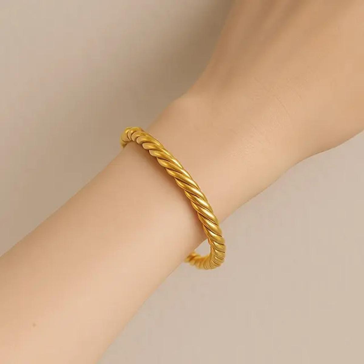 6 Model Gelang Emas 2025 untuk Muslimah Pakai Sehari-hari serta Harganya, Desain Minimalis hingga Klasik