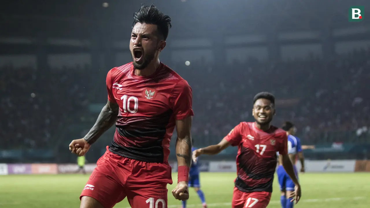 Sepak Bola : Indonesia Vs Chinese Taipei