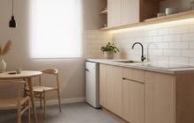 8 Desain Dapur Gaya Japandi untuk Ruang Kecil dengan Anggaran Rp10 Juta, Minimalis dan Estetik