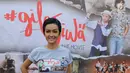Julia Perez pada saat menghadiri rilis poster dan trailer film "Gila Jiwa" di Jakarta, Rabu (9/3/2016). Julia Perez atau yang akrab disapa Jupe, meninggal dunia. Meninggalnya Jupe dikonfirmasi oleh sang adik, Nia Anggia. (Liputan6.com/Herman Zakharia)