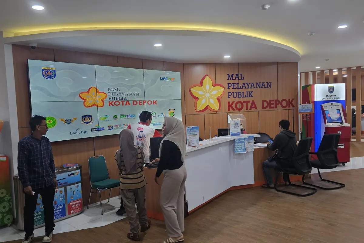 Mal pelayanan publik Depok. (Liputan6.com/Dicky Agung Prihanto)