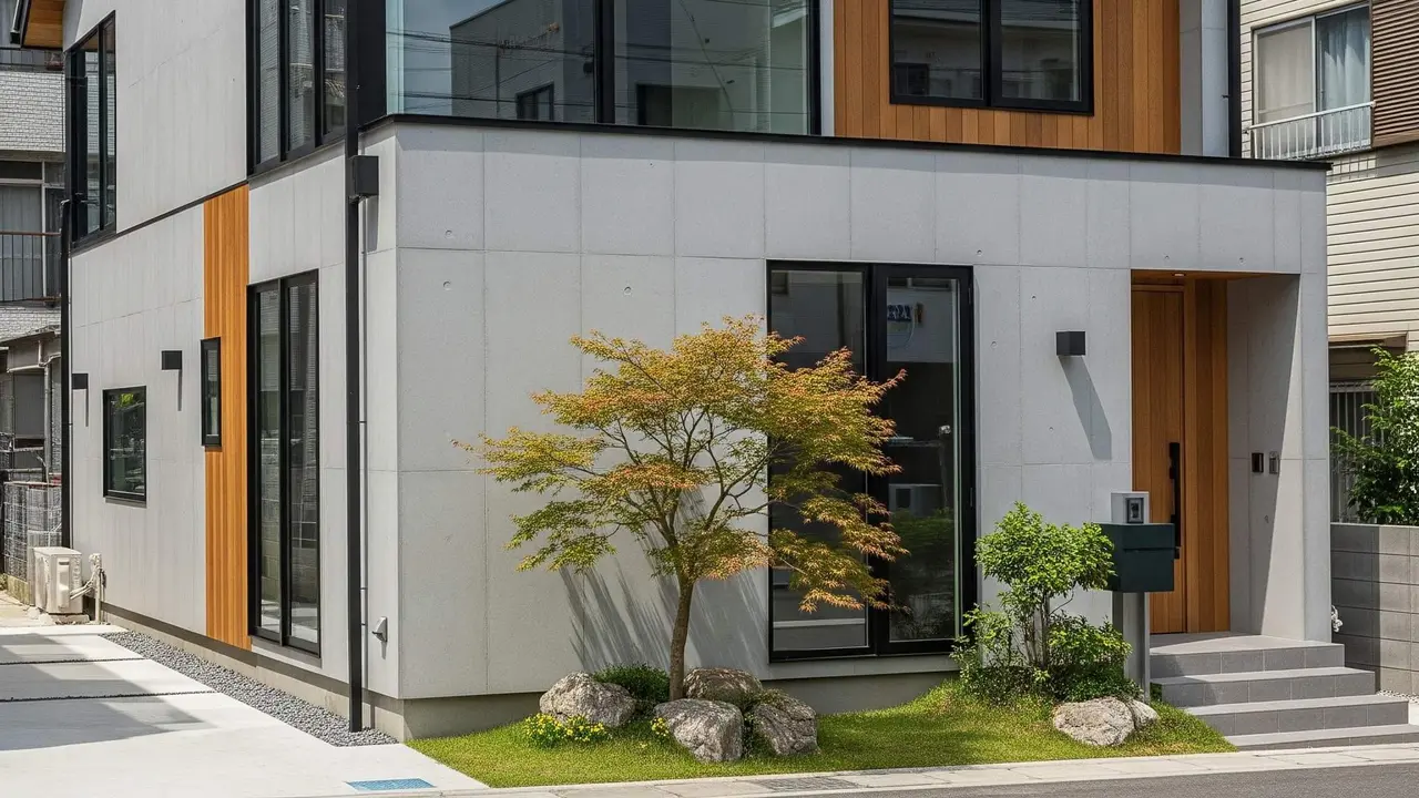 Rumah Kecil Atap Anti Bocor di Perkotaan