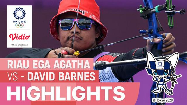 Berita Video, Riau Ega Agatha Raih Kemenangan pada Babak 32 Besar Melawa Pepanah Australia pada Kamis (29/7/2021)