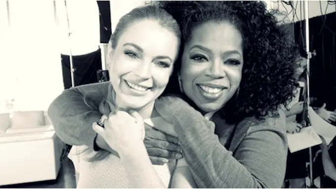 Courtesy LindsayLohan.com