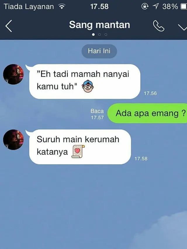 6 Chat Mantan Ngajak Buka Bersama Ini Bikin Baper