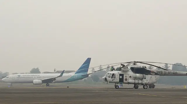 Kabut Asap Makin Pekat, Penerbangan di Jambi Ditunda