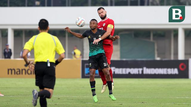 Foto: Berakhir dengan Skor Kacamata, Timnas Indonesia Bermain Imbang Melawan Tanzania di Laga Uji Coba