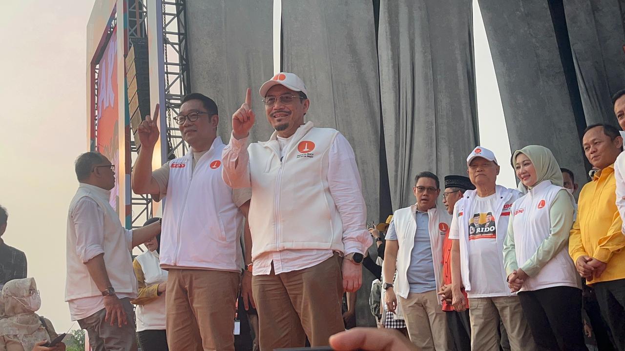 Suswono Janji Tingkatkan Kesejahteraan Buruh dan Ojek Online di Jakarta
